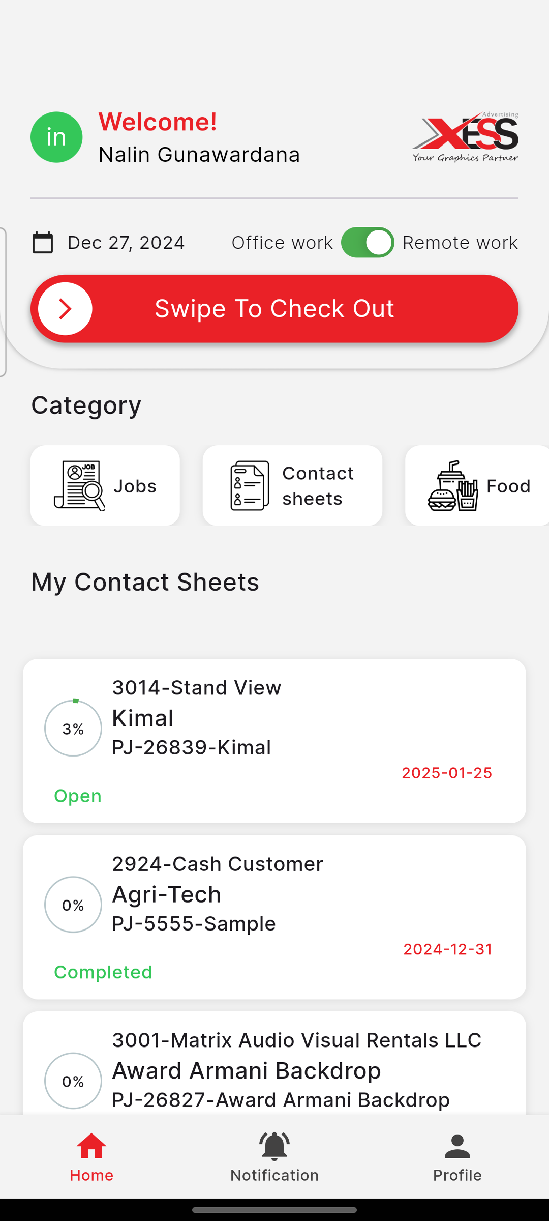 XESS Advertising CRM